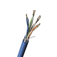 Belden Black PVC Cat5e Cable Foil, 305m Unterminated/Unterminated