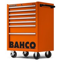 Bahco 7 drawer Stainless Steel (Top) Wheeled Roller Cabinet, 985mm x 677mm x 501mm