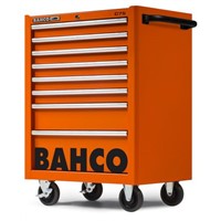 Bahco 8 drawer Stainless Steel (Top) Wheeled Roller Cabinet, 985mm x 677mm x 501mm