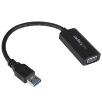 Startech USB A to VGA Adapter, USB 2.0, USB 3.0 - 1920 x 1200 (USB 3.0), 800 x 600 (USB 2.0)