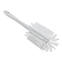 One Piece Pipe Brush with Handle, White