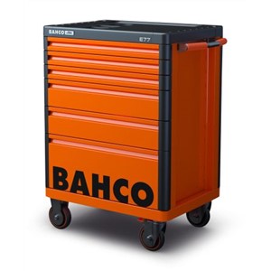 Bahco 6 drawer Solid Steel Wheeled Roller Cabinet, 980mm x 693mm x 510mm