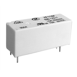 Hongfa Europe GMBH PCB Mount Non-Latching Relay - SPST, 5V dc Coil, 10A Switching Current Single Pole