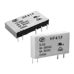 Hongfa Europe GMBH PCB Mount Non-Latching Relay - SPDT, 5V dc Coil, 6A Switching Current Single Pole