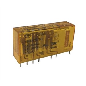 Hongfa Europe GMBH Surface Mount Non-Latching Relay - , 24V dc Coil, 6A Switching Current Single Pole