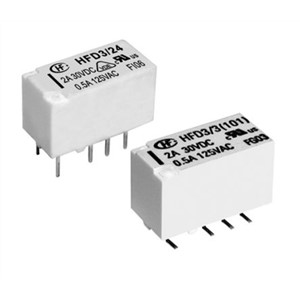 Hongfa Europe GMBH PCB Mount Non-Latching Relay - DPDT, 3V dc Coil, 4A Switching Current, 2 Pole