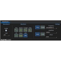 New Teledyne LeCroy T3DSO2000-FG Oscilloscope Software Waveform Generator Software, For Use With T3DSO2000 Series