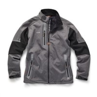 New Scruffs Pro Softshell Charcoal Softshell Jacket, XXL