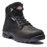 New Dickies Corbett Black Composite Toe Cap Women Safety Boots, UK 3, EU 36