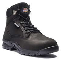 New Dickies Corbett Black Composite Toe Cap Women Safety Boots, UK 8, EU 42