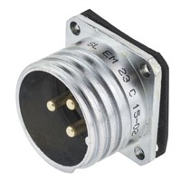 Amphenol, 3 contacts Panel Mount Plug Solder