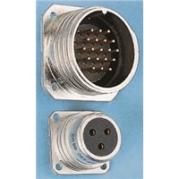 Amphenol, 7 contacts Panel Mount Plug Solder