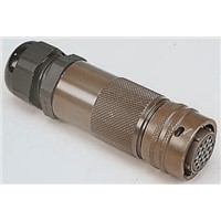 Amphenol, 451 MIL Spec Circular Connector Plug, Socket Contacts,Shell Size 8, Bayonet Coupling, MIL-DTL-26482