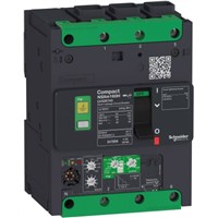 New 3 160 A MCCB Molded Case Circuit Breaker, Breaking Capacity 35 kA, Screw Compact NSXm