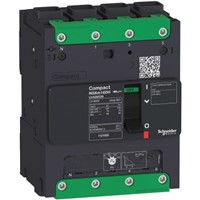 New 4P 32 A MCCB Molded Case Circuit Breaker, Breaking Capacity 8 kA, DIN Rail Mount, Fixed Mount Compact NSXm