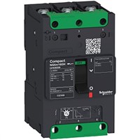 New 3P 16 A MCCB Molded Case Circuit Breaker, Breaking Capacity 8 kA, DIN Rail Mount, Fixed Mount Compact NSXm