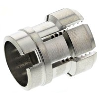 Lemo Silver Brass Round Cable Grommet for Maximum of 9 mm Cable Dia.