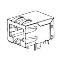 New Molex, Female Cat5, Cat5e RJ45 Connector