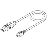 New Molex Male USB A to Male Mini USB B USB Cable Assembly, 1.8m