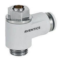 New Aventics CC04 Check Choke Valve, 6mm Tube Outlet, 0.5  10bar