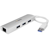 New Startech 3x USB A Port Hub, USB 3.1 - USB Bus Powered
