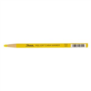 New Sharpie China Marker Yellow Tuck x 12