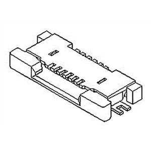 New Molex 54550 Series 0.5mm Pitch 19 Way SMT Female FPC Connector, ZIF