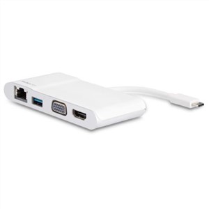 New Startech USB-C Adapter with HDMI, VGA - 1 x USB ports