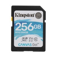 New Kingston Canvas Go 256 GB SD Card