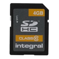 New Integral Memory 4 GB SDHC Micro SD Card