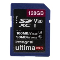 New INTEGRAL 128GB SDXC UHS-1 U3 CL10 V30 UP