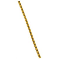 New Legrand Cable Marker, Pre-printed W Black on Yellow