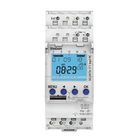 New 1 Channel Digital DIN Rail Time Switch, 110  230 V ac