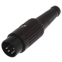 New Deltron 4 Pole Din Plug Plug, 2A, 34 V ac/dc, Locking Ring