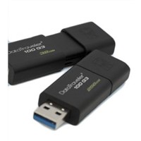 New Kingston 128 GB DataTraveler 100 G3 USB Flash Drive