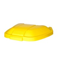 New Rubbermaid Commercial Products Yellow Polyethylene Bin Lid for Container R002218, 10mm