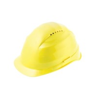 New Alpha Solway Rockman Yellow Hard Hats, Ventilated