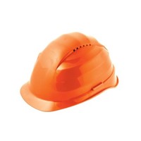New Alpha Solway Rockman Orange Hard Hats, Ventilated
