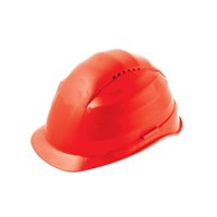 New Alpha Solway Rockman Red Hard Hats, Ventilated