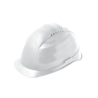 New Alpha Solway Rockman White Hard Hats, Ventilated
