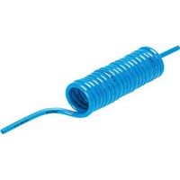 New Festo Coil Tube 4mm Diameter, 1m Long Blue TPE 10 bar