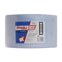 New Kimberly Clark Roll of 750 Blue Wypall Dry Wipes for Industrial Use