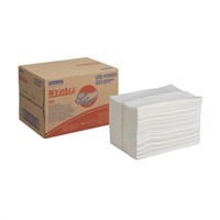 New Kimberly Clark Box of 160 White Wypall Cloths for Industrial Use