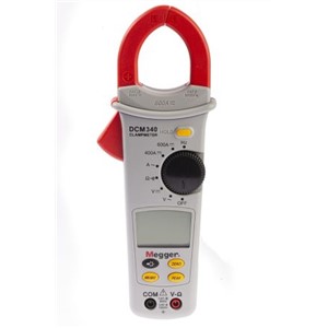 New Megger DCM340 Multifunction Clamp Clamp Meters, Max Current 600A ac, 600A dc CAT III 600 V