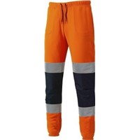 New Dickies Hi-Vis Joggers Orange/Navy S