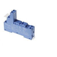 New Finder Relay Socket, DIN Rail for use with 40/41/43 Series Relays