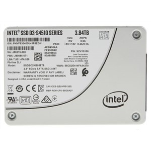 New Intel SSD S4510 2.5 in 3.84 TB SSD Hard Drive