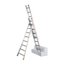 New TUBESCA Aluminium Combination Ladder 8 steps 2.33m open length