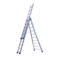 New TUBESCA Aluminium Combination Ladder 10 steps 2.93m open length