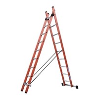 New TUBESCA Combination Ladder 9 steps 2.7m open length